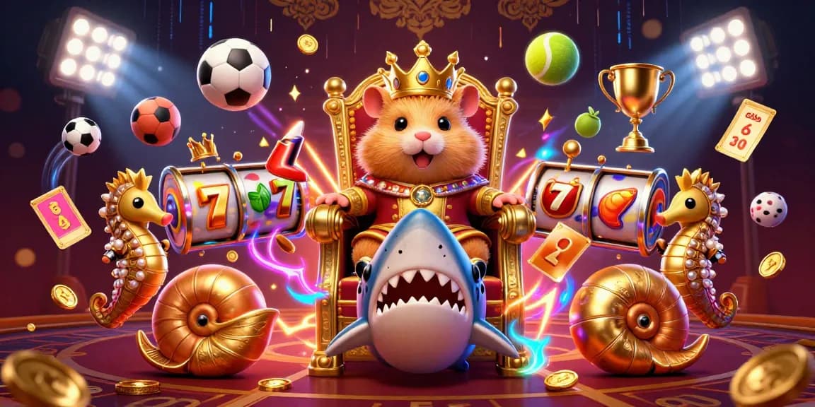 Play exciting slot jepang gacor with a fierce hamster king and vibrant elements of fun.