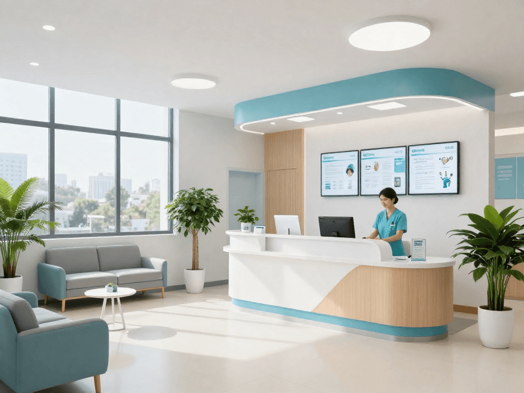 Compassionate healthcare provider in a slot7000 medical facility offering quality patient care.