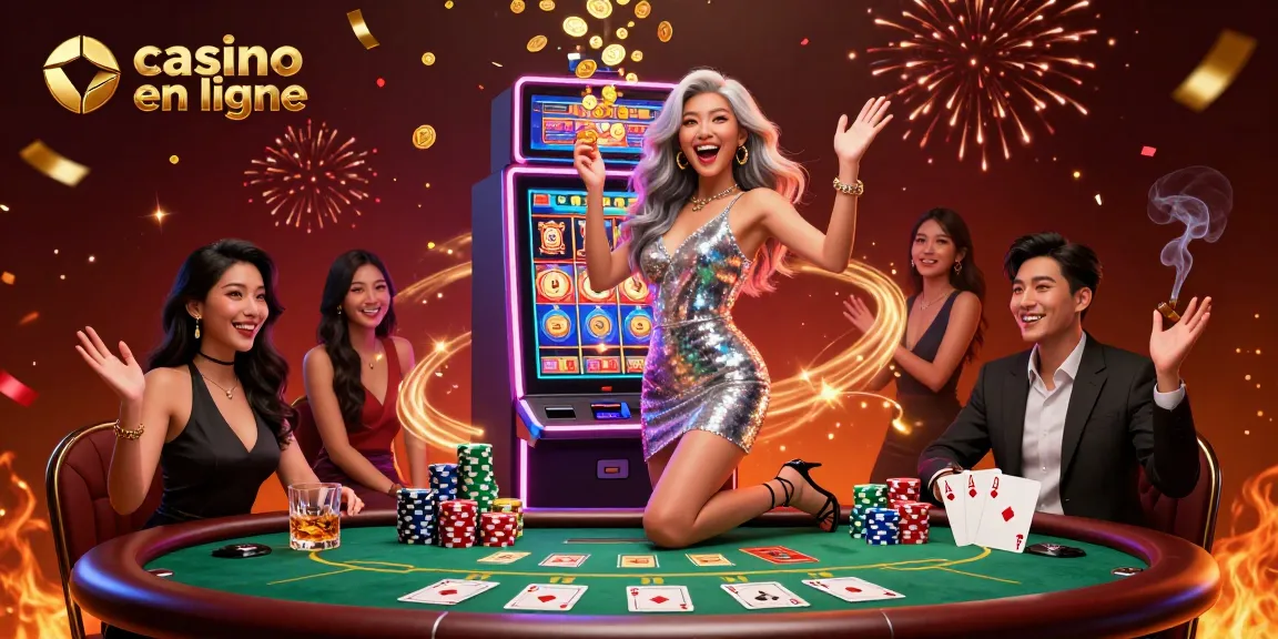 Vivez des célébrations vibrantes au casino en ligne avec des jackpots palpitants et des jeux de poker !