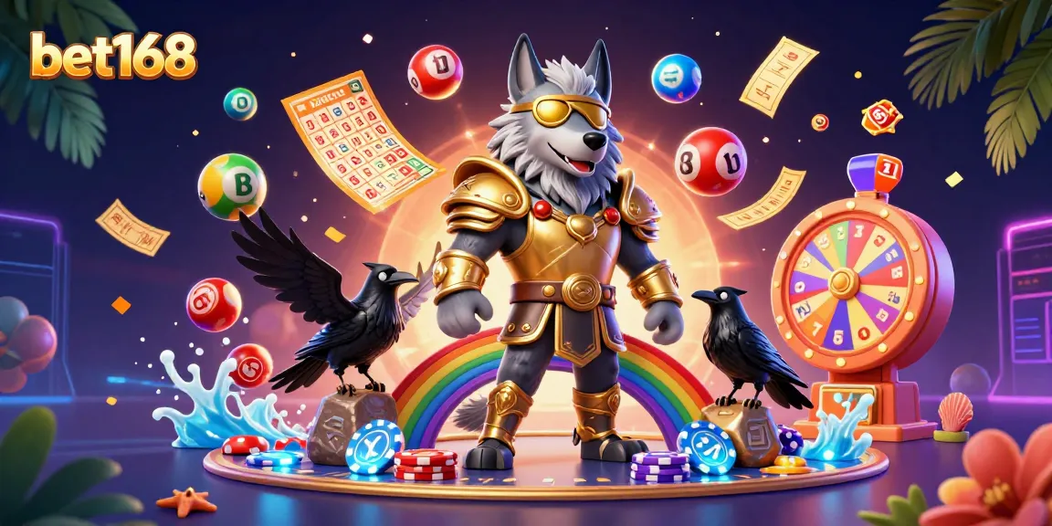 Experience winning strategies at bet168's vibrant and dynamic gambling scene with Odin and his ravens.
