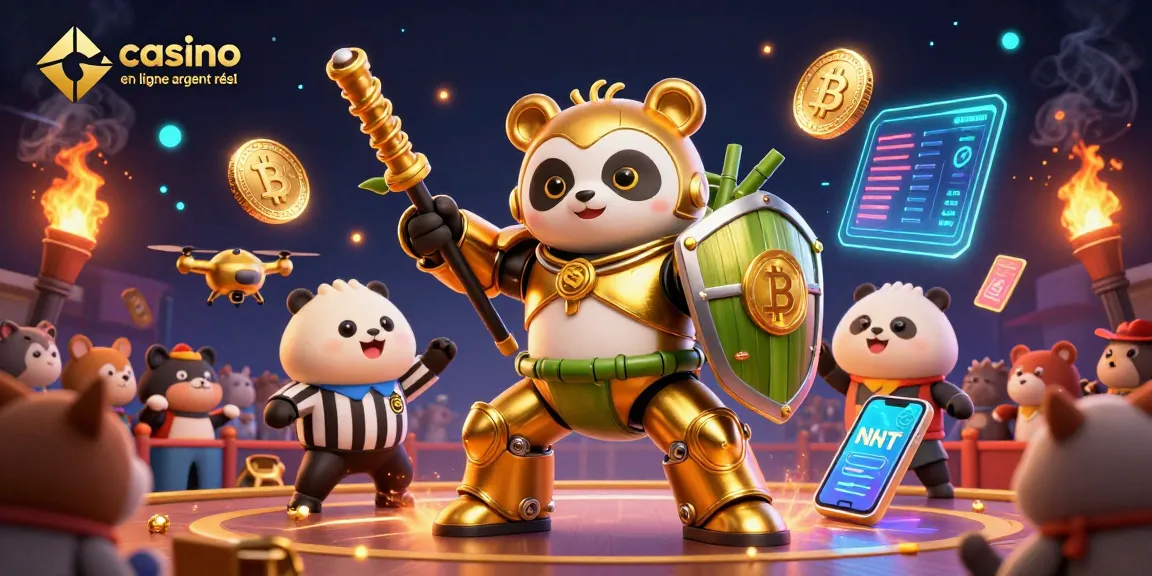 Jouez à casino en ligne argent réel avec des personnages dynamiques dans un environnement animé.