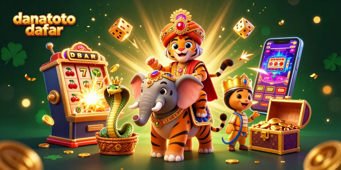 Experience the thrill of winning at danatoto daftar with vibrant casino games and jackpot excitement.