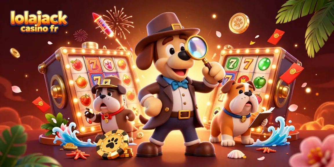 Célébrez le jeu sur lolajack casino fr avec des personnages animés et des éléments de machine à sous dynamiques
