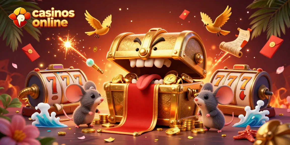 Gana en casinos online con un cofre del tesoro atractivo y giros de tragamonedas fascinantes.