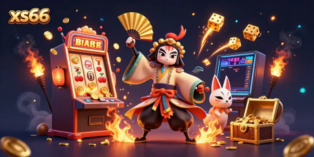 Experience the excitement of xs66 casino games with vibrant characters and thrilling visuals.