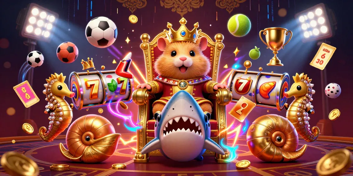 Play exciting slot jepang gacor with a fierce hamster king and vibrant elements of fun.