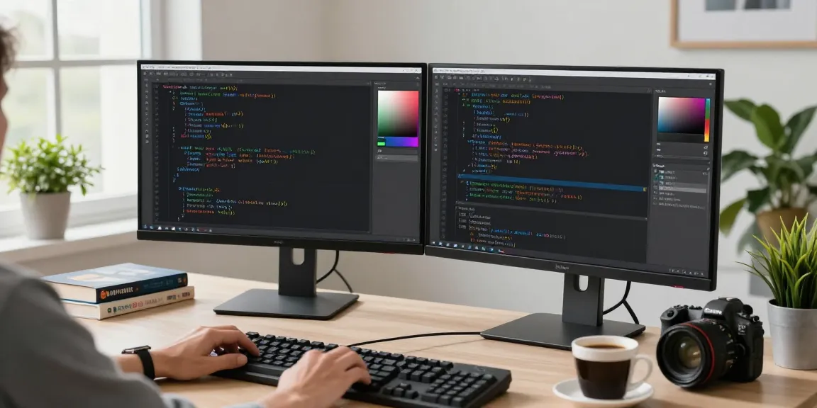Snipaste官网 interface displayed on dual monitors in a modern workspace, emphasizing screenshot and annotation features.