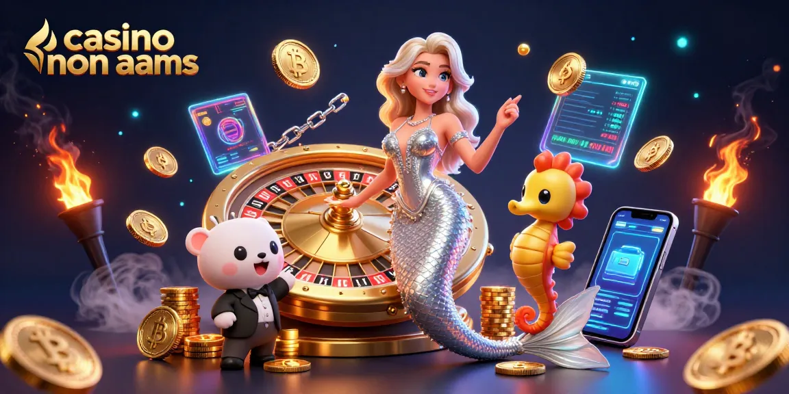 Vivi un'esperienza di gioco esaltante nei casinò non AAMS con personaggi 3D vivaci e elementi dinamici del casinò.