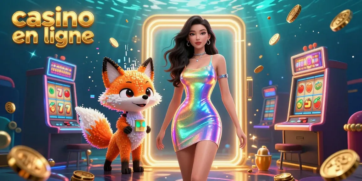 Vivez l'excitation au casino en ligne avec des personnages 3D vibrants et des éléments de jeu dynamiques.