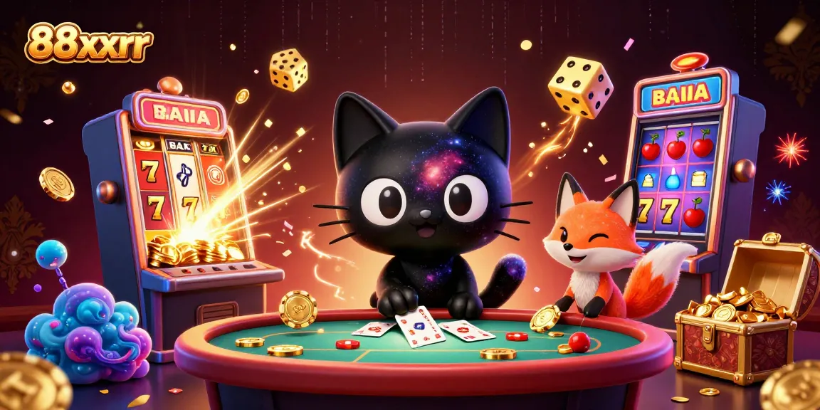 Experience the thrill of winning with 88xxrr at a vibrant cosmic casino table.
