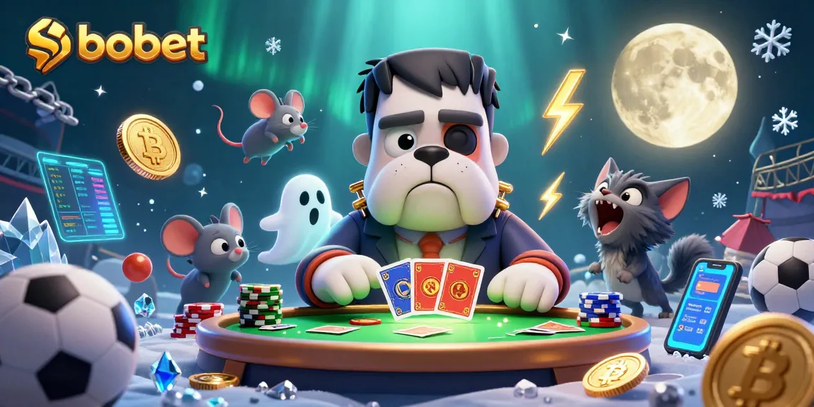 Experience sbobet sports betting action with a lively scene featuring unique characters and gaming elements.