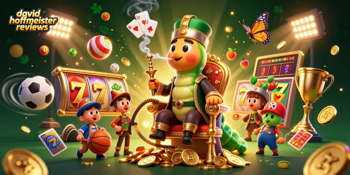 Engage with david hoffmeister reviews in this vibrant casino illustration featuring dynamic gaming elements.