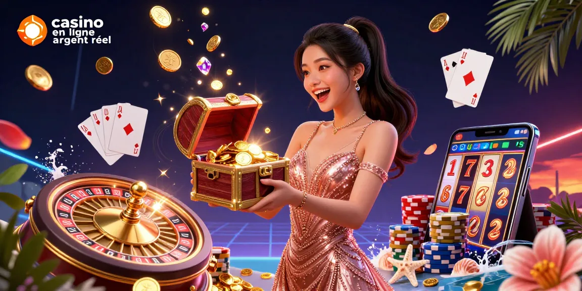 Experience the thrill at casino en ligne argent réel with a stunning treasure scene filled with excitement and wealth.