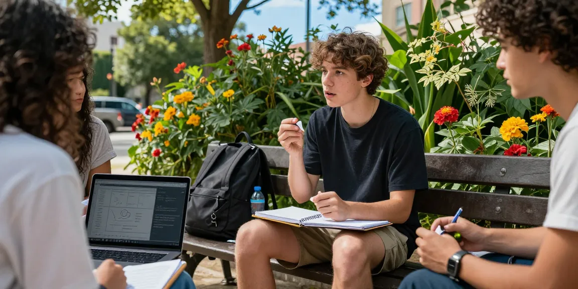Youth discussing how much is a gram of DMT in a lush park while exploring various DMT effects.