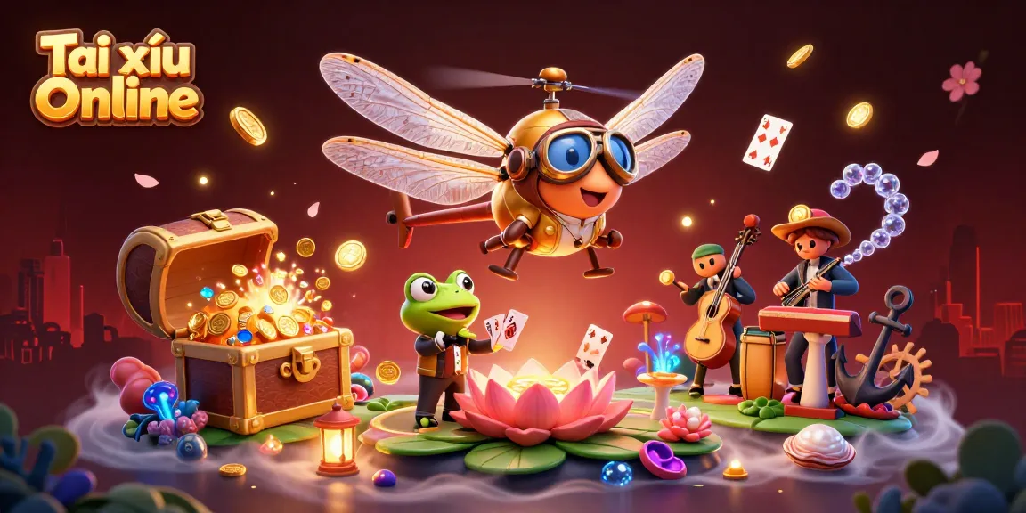 Engage in Tài xỉu Online with thrilling gameplay at a dynamic lily pad casino