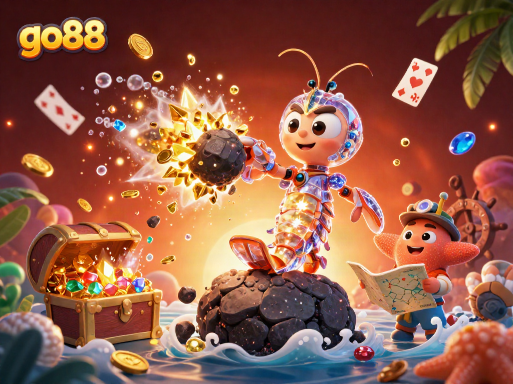 Engage in thrilling gameplay at go88, featuring a vibrant underwater casino adventure.