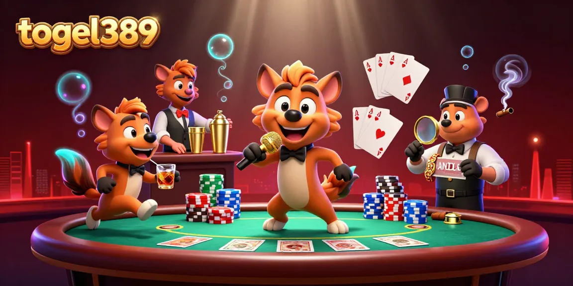 Engage in thrilling moments with togel389 as hyenas run a comedy casino filled with fun.
