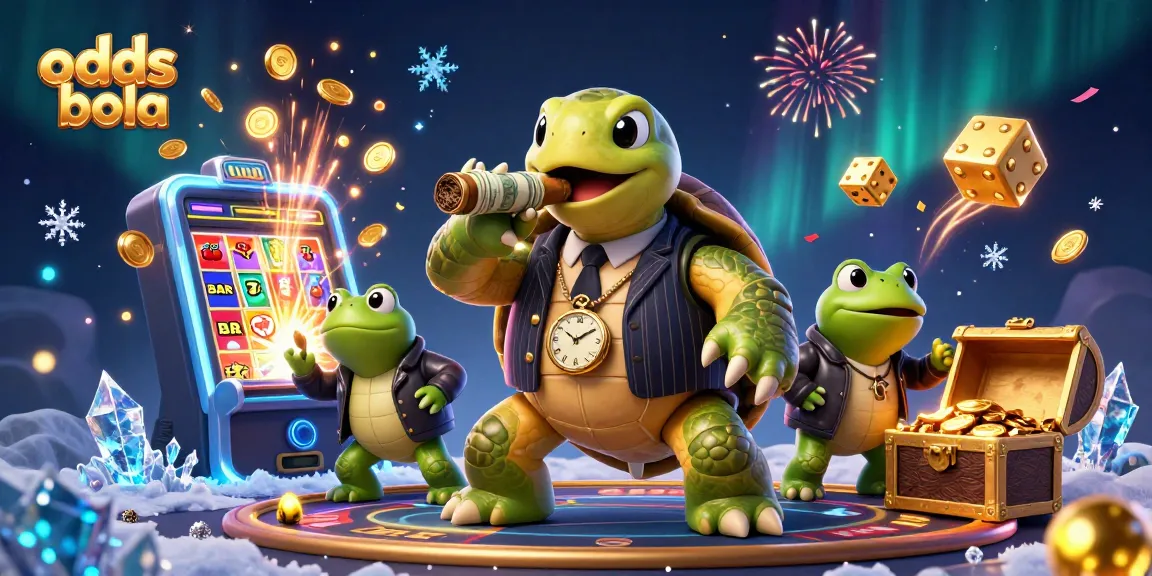 Experience thrilling odds bola action in this vibrant 3D casino illustration with engaging characters and dynamic elements.