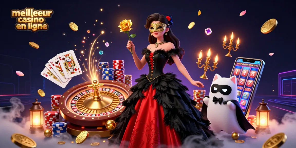 Vivez l'excitation au meilleur casino en ligne avec des éléments de jeu luxueux et une atmosphère vibrante.