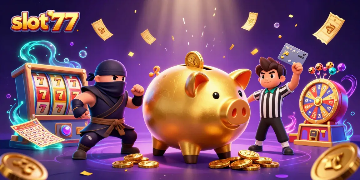 Engage with slot777 for thrilling jackpot action in an exciting 3D illustration of gambling fun.